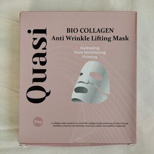 Quasi Bio Collagen Anti-Wrinkle Korean Sheet Face Mask 4pk Exp 01/28